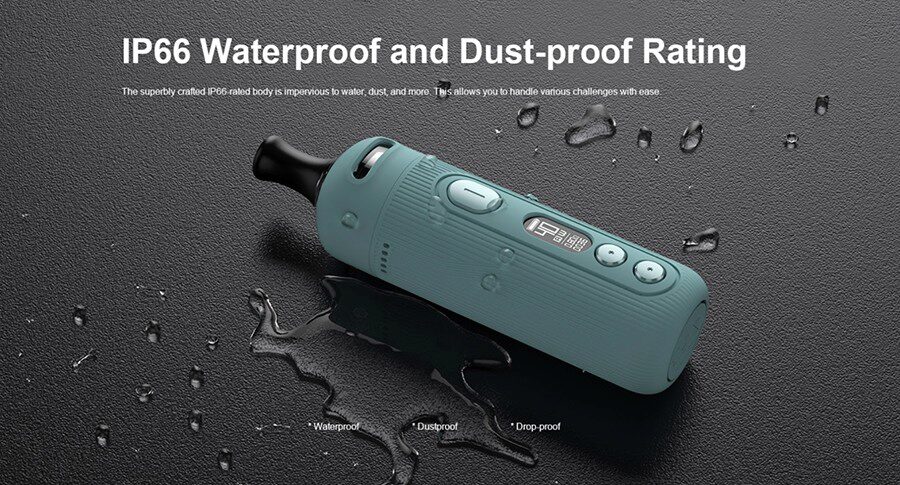 Featuring an industrial-grade waterproof and shockproof build, the SEAL pod kit is a reliable vape kit.