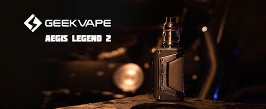 The Geekvape Aegis Legend 2 (L200) vape mod is hard wearing and water resistant.