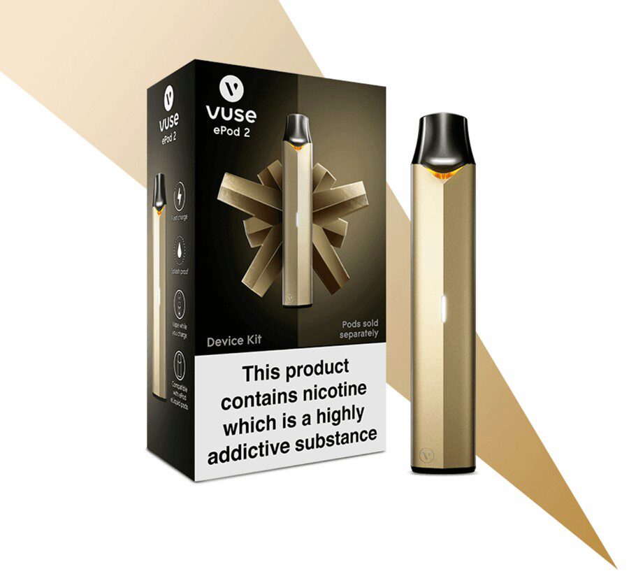 The Vuse ePod 2 vape pen is a compact option that’s simple to use. 