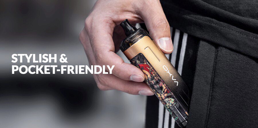 Small enough to take with you everywhere, the OXVA Origin Mini vape kit is ideal for vaping on the go.