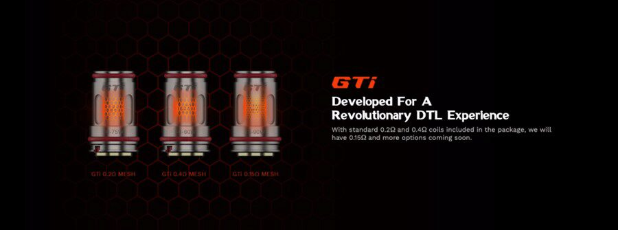 Experience better flavour from your e-liquid with the Vaporesso GTi coils that have been designed specifically for the Vaporesso Target 80 kit.