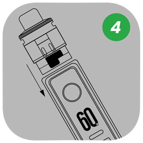 Replace Cover and insert pod