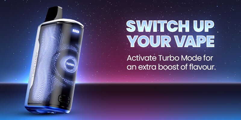 Lost Mary Nera15K Vaping Modes, Normal and Turbo