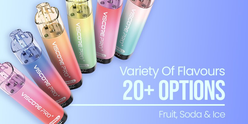 Viscore Pro Plus vape kit flavours