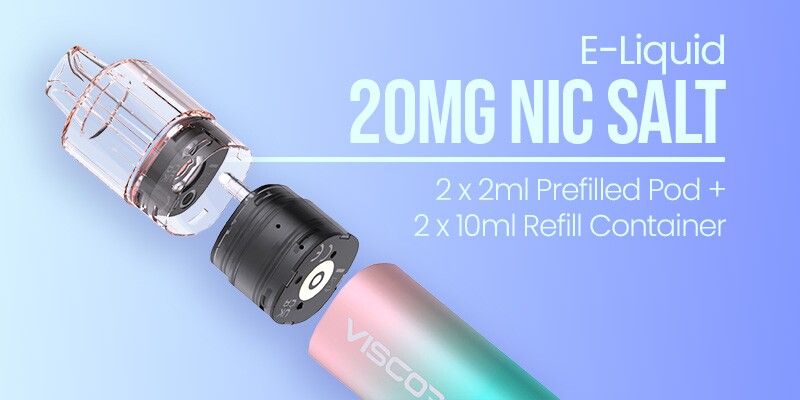 Viscore Pro Plus kit with nic salt e-liquid