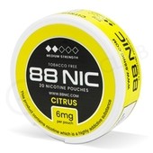 88Nic Citrus Nicotine Pouches