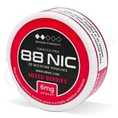 88Nic Mixed Berries Nicotine Pouches