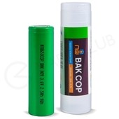 Bak Cop 18650 Rechargeable Vape Battery (2500mAh 30A)