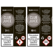 Black Aniseed E-Liquid by Club Juice 50/50