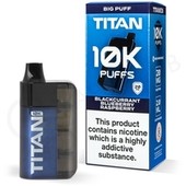 Blackcurrant Blueberry Raspberry Titan 10K Disposable Vape