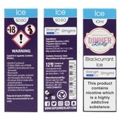 Blackcurrant Ice E-Liquid by Dinner Lady 50/50