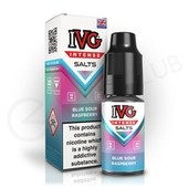 Blue Sour Raspberry E-Liquid by IVG Intense Salts