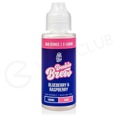 Blue Sour Raspberry Shortfill E-Liquid by Double Brew Bar Series 100ml