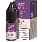 Blueberry Jam Tart Nic Salt E-Liquid by Pod Salt & Jammin