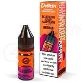 Blueberry Sour Raspberry Nic Salt E-Liquid by Deliciu