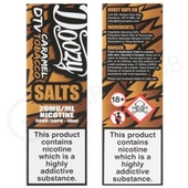 Caramel Tobacco Nic Salt E-liquid by Doozy Salts