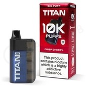 Crisp Cherry Titan 10K Disposable Vape