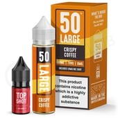Crispy Coffee Shortfill E-Liquid by 50 Large 50ml