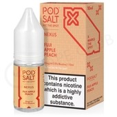 Fuji Apple Peach Nic Salt E-Liquid by Pod Salt Nexus