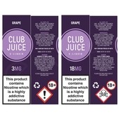 Grape E-Liquid by Club Juice 50/50