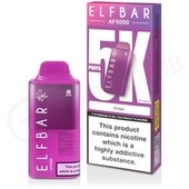 Grape Elf Bar AF5000 Disposable Vape Kit