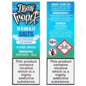 Hawaii Nic Salt E-Liquid by Doozy Tropix