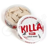 Killa Dry Cold Mint Nicotine Pouches