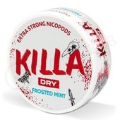 Killa Dry Frosted Mint Nicotine Pouches