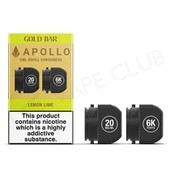 Lemon Lime Gold Bar Apollo Prefilled Pods