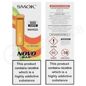 Mango Smok Novo Bar Disposable Vape