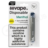 Menthol 88Vape Disposable Device