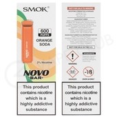 Orange Soda Smok Novo Bar Disposable Vape