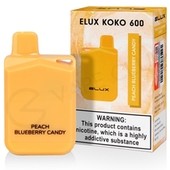 Peach Blueberry Candy Elux Koko 600 Disposable Vape