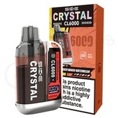 Peach Mango Watermelon Crystal CL6000 Pod Kit