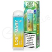 Pineapple Coconut Lost Mary QM600 Disposable Vape