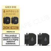 Pineapple Ice Gold Bar Apollo Prefilled Pod