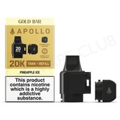 Pineapple Ice Gold Bar Apollo Prefilled Pod