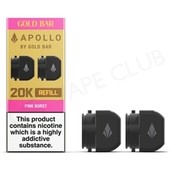 Pink Burst Gold Bar Apollo Replacement Pods