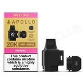 Pink Burst Gold Bar Apollo Replacement Pods