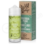Pressed Pear, Pink Lady & Elderflower Shortfill E-Liquid by Wild Roots 100ml