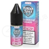Rainbow Blaze Nic Salt E-Liquid by Pukka Juice