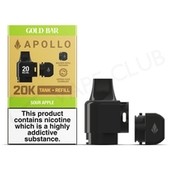 Sour Apple Gold Bar Apollo Prefilled Pods