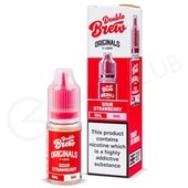 Sour Strawberry Nic Salt E-Liquid by Double Brew Originals