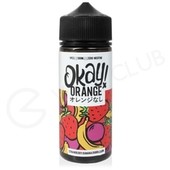 Strawberry Banana Bubblegum Shortfill E-Liquid by Okay Orange 100ml