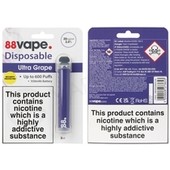 Grape 88Vape Disposable Device