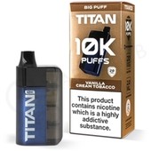 Vanilla Cream Tobacco Titan 10K Disposable Vape