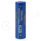 Vapcell K28 18650 Rechargeable Vape Battery (2800mAh 20A)