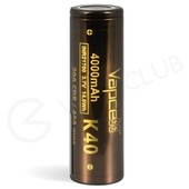 Vapcell K40 21700 Rechargeable Vape Battery (4000mAh 30A)