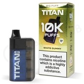 White Gummy Titan 10K Disposable Vape