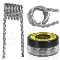0.45 Ohm Mix Twisted Coil Art Premade Coils